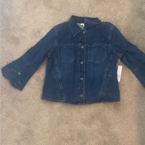 Brand new chicos Jean jacket